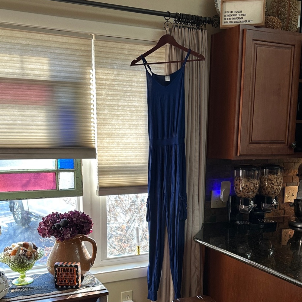 VENUS Blue Jumpsuit